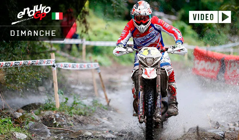 Steve Holcombe n' a pas fait de détail en Italie en s'imposant lors des 2 journées de course steve holcombe beta enduroGP italie J2