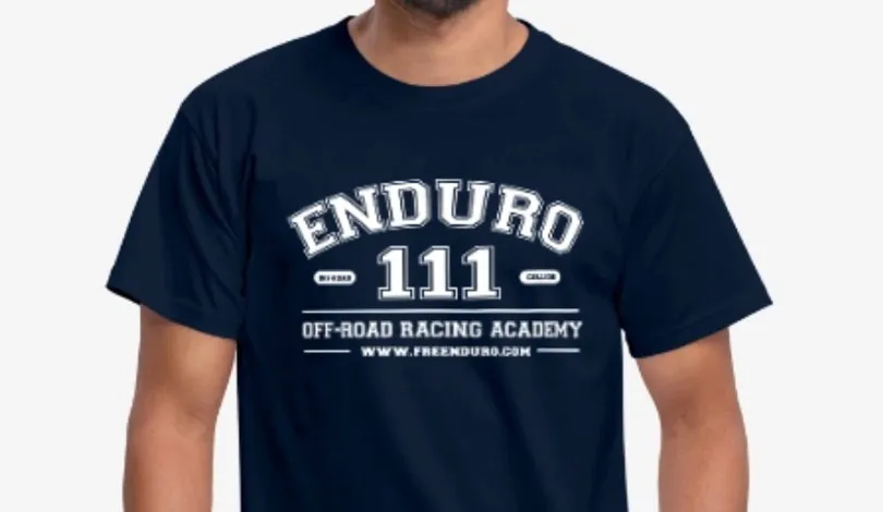 t shirt enduro academy