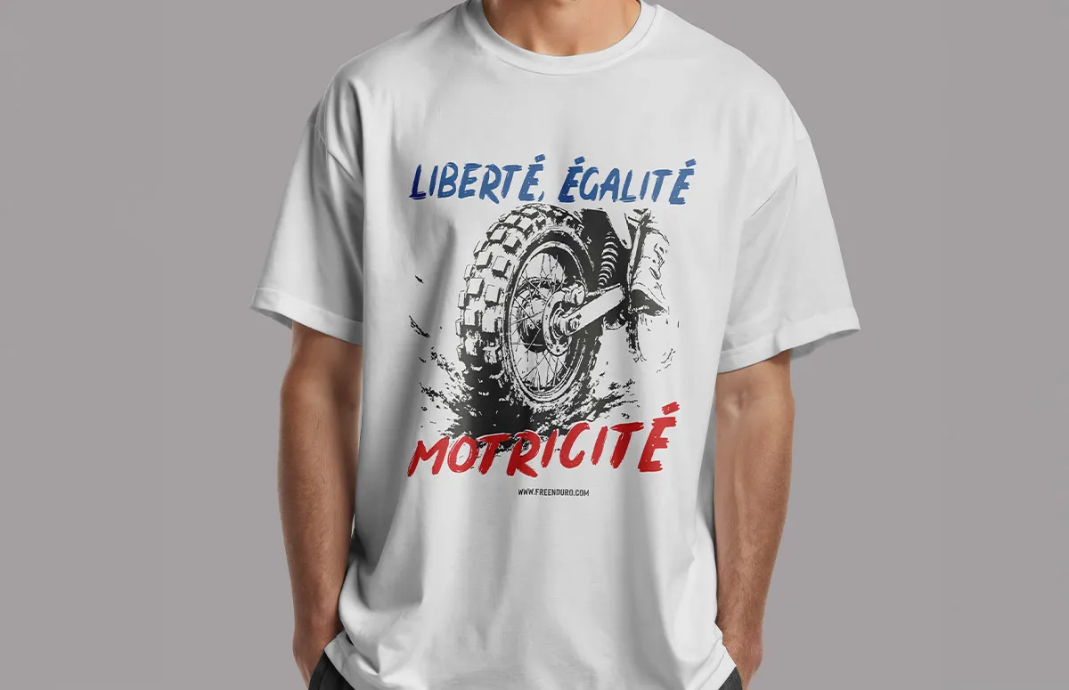 T-shirt 100% par Freenduro