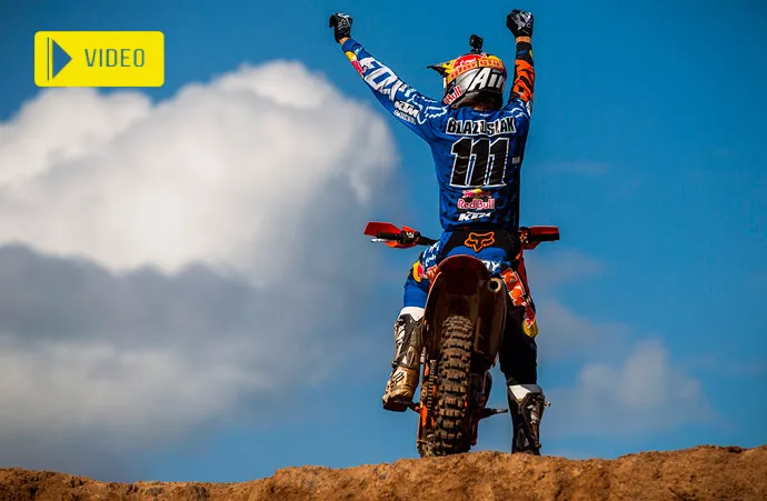 Taddy Blazusiak vainquer enduro X aux X games