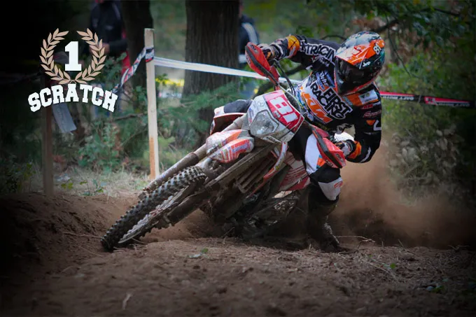 Jeremy Tarroux vice champion de France d'enduro 2012 catégorie E2