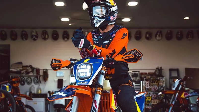 taylor robert RIGID industrie KTM enduro