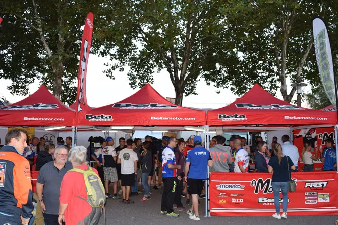 team ambiance moto beta paddock