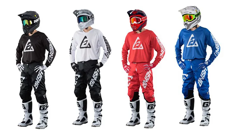 Le tenue Elite déclinée en 4 couleurs teneu motocross Answer ELITE 2019