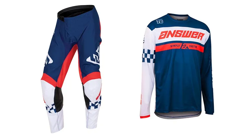 Pantalon et maillot motocross enfant