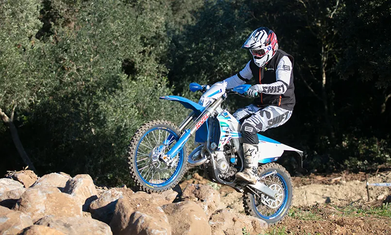 test 144 TM racing 2023 freenduro