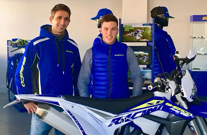 Theo Espinasse pilote sherco 2018