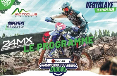 Championnat de France d'Enduro Vertolaye 2026 : programme, spéciales GPS et live
