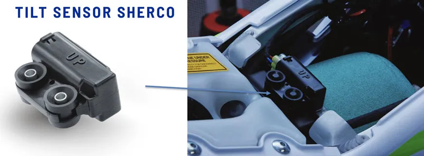 Le tilt sensor qui permet de couper le moteur en cas de chute tilt sensor moto sherco 2021