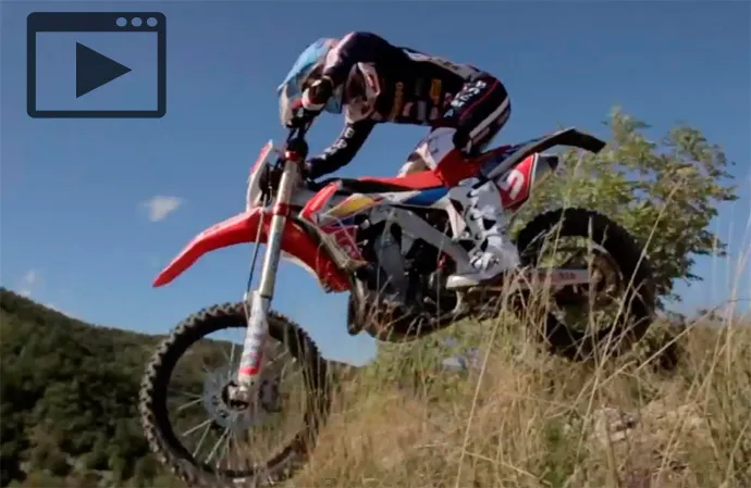 Alex Salvini enduro Honda