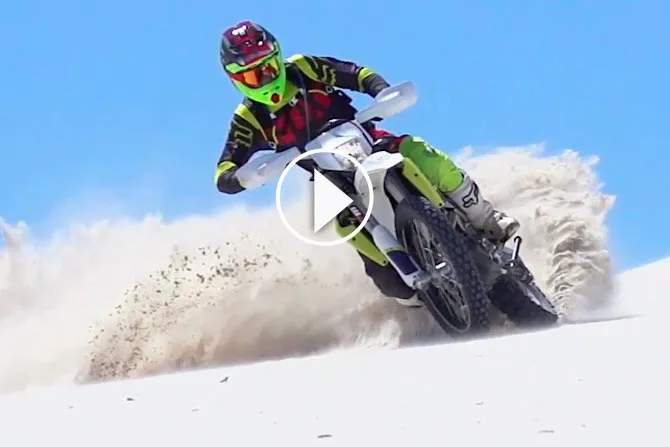 video essais  moto husqvarna 701 enduro