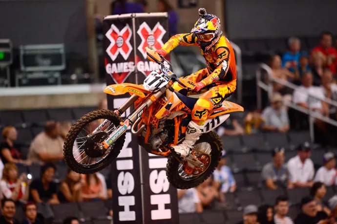 Taddy Blazusaik  pilote moto X games gold finalist