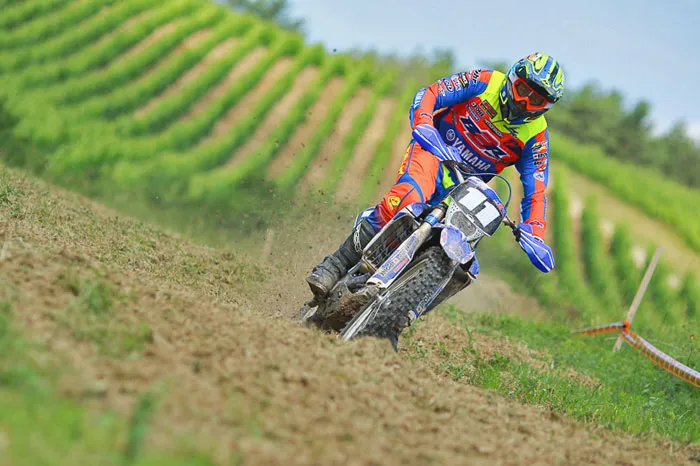Julien Gauthier pilote enduro France Yamaha 250 WRF 